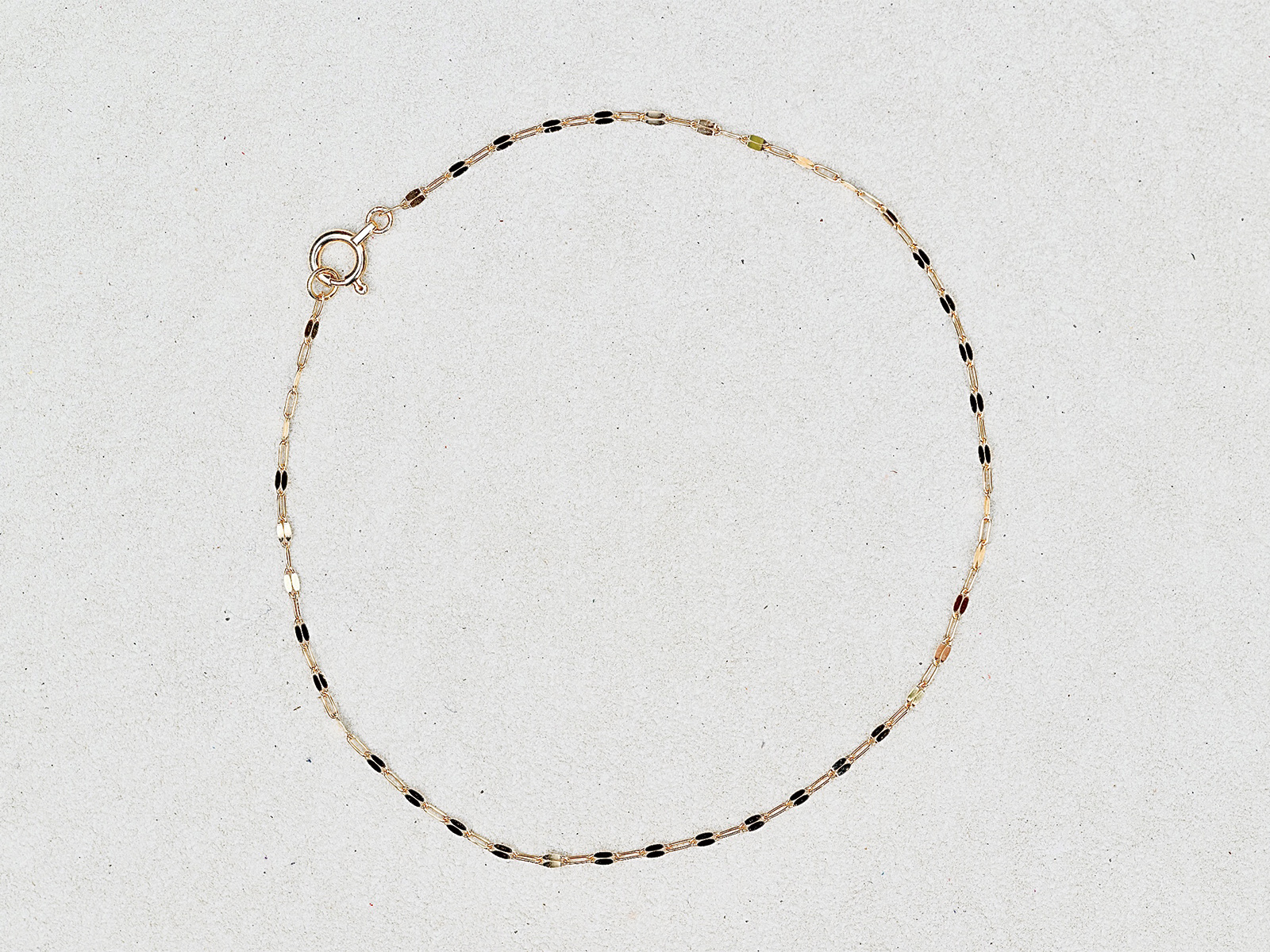 Premade K18 Sequence Anklet