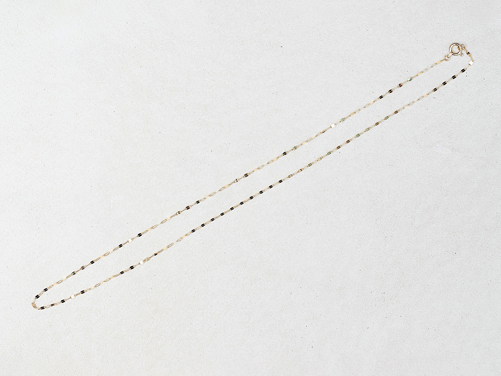 Premade K18 Sequence Necklace