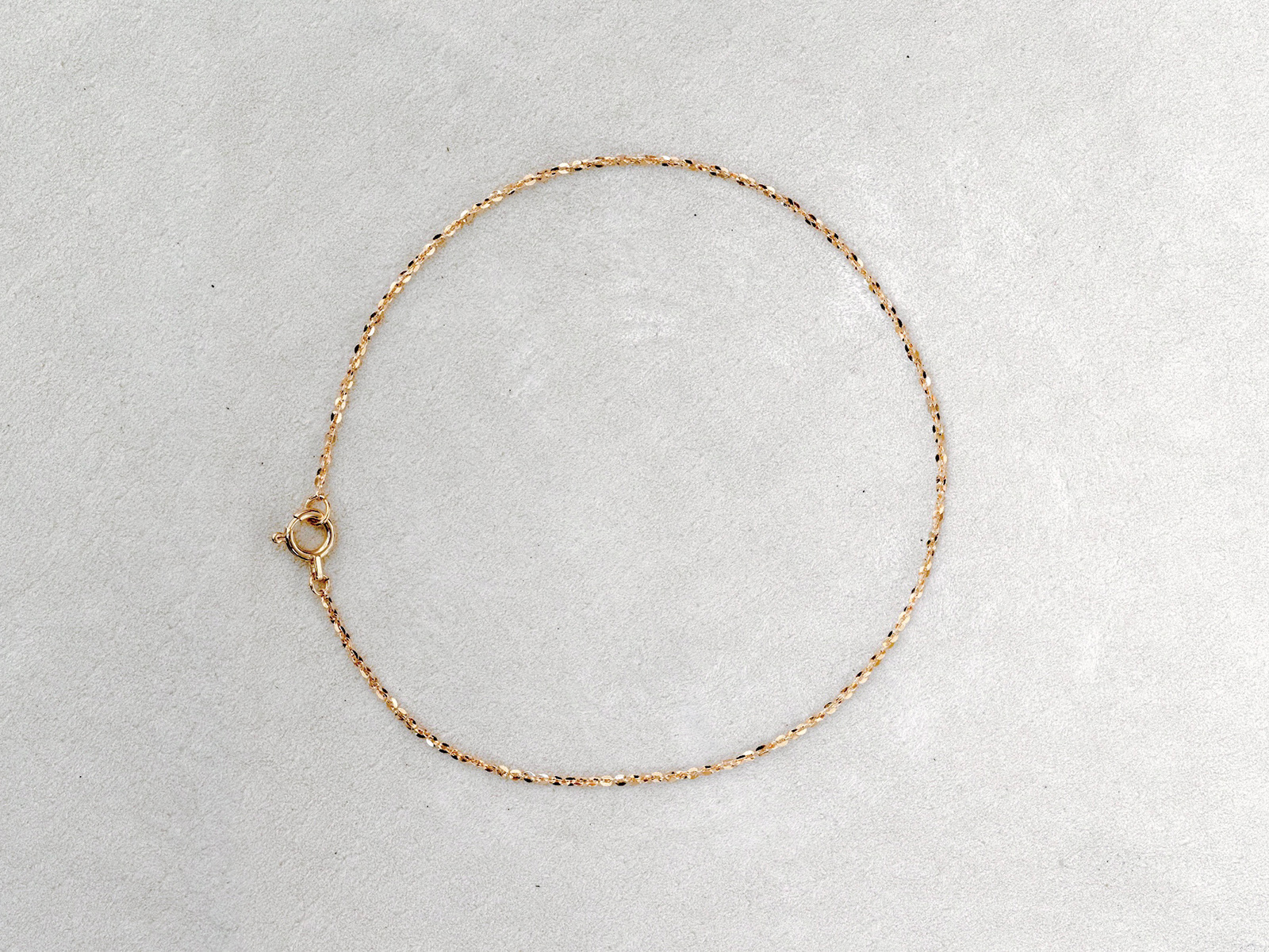 Premade K18 Sparkle Anklet